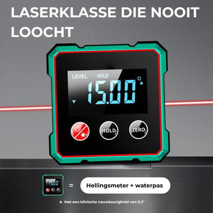 AngleFix™ | Digitale Hoekmeter met Laser