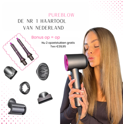 PureBlow™ | De slimme föhn voor snel, zacht en glanzend haar