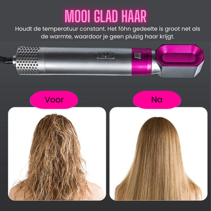 LumiCurl™ 5 in 1 | Haar Tool die krult en föhnt