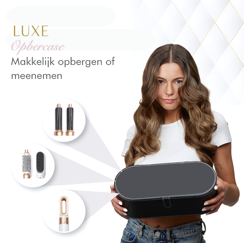 LumiCurl™ 5 in 1 | Haar Tool die krult en föhnt