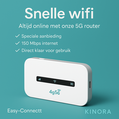 Easy-Connect™ Wifi Router 4G/5G