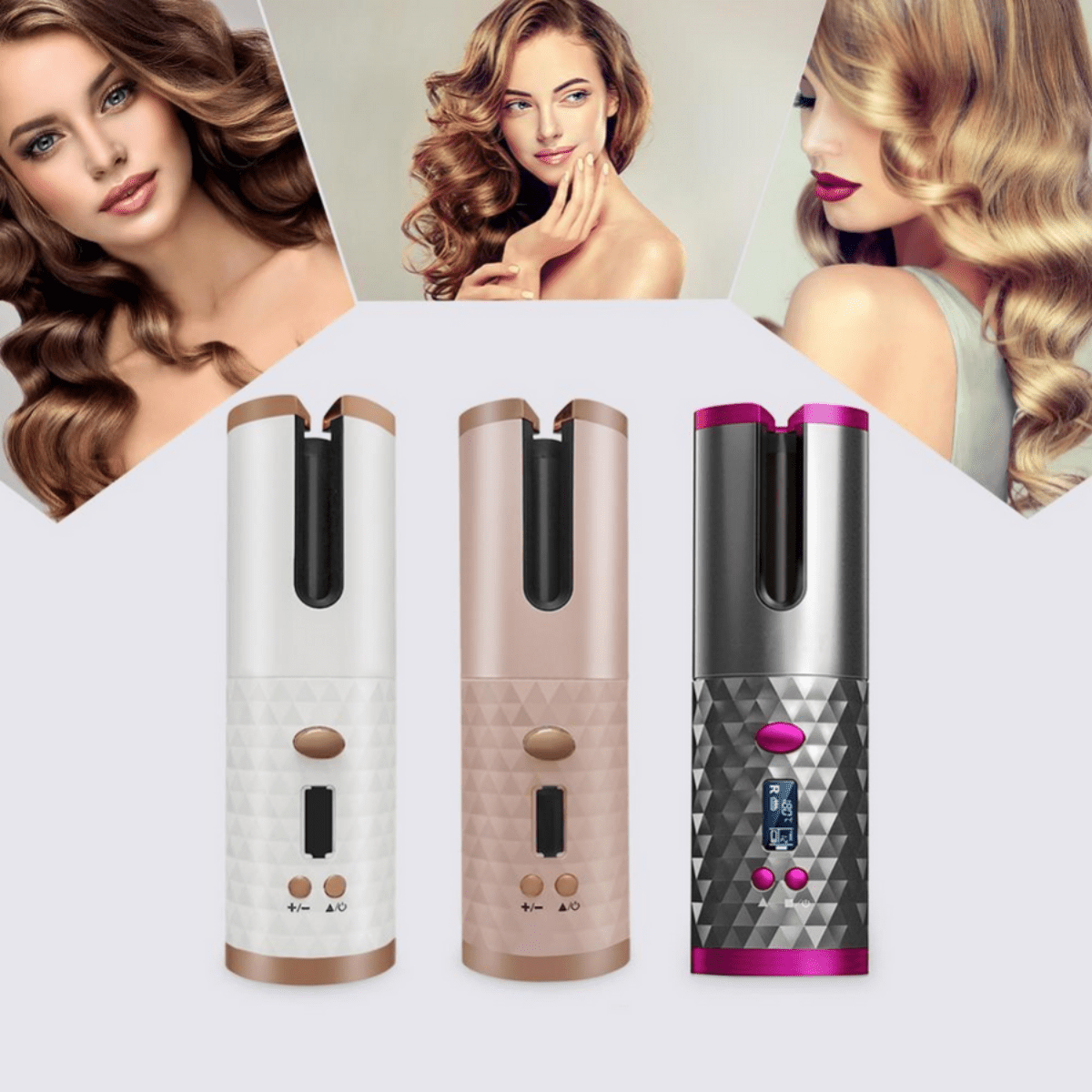 EasyCurl Go™ | Draadloze Haarstyler