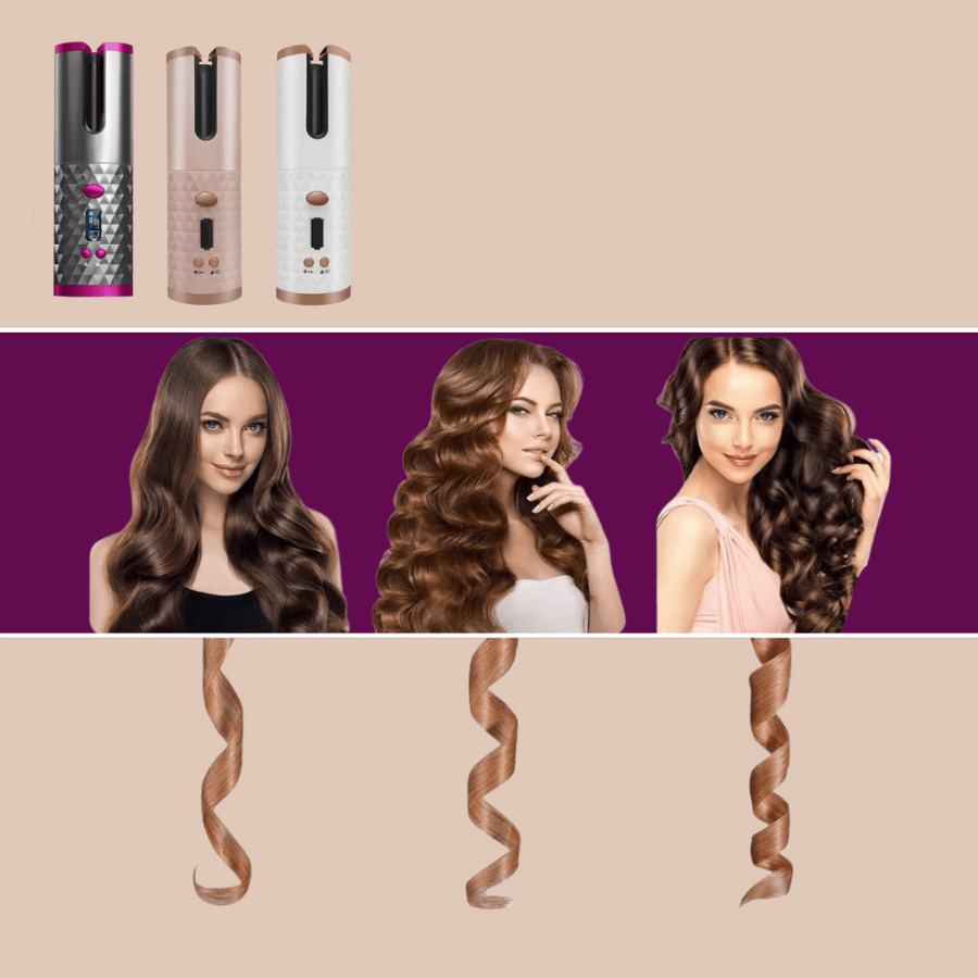 EasyCurl Go™ | Draadloze Haarstyler